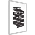 Miniatyrbild 1 av 11: Inramad Poster / Tavla - Dreams Don't Come True on Their Own II
