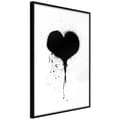 Miniatyrbild 1 av 11: Inramad Poster / Tavla - Graffiti Heart