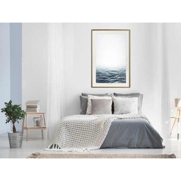 Inramad Poster / Tavla - Endless Sea