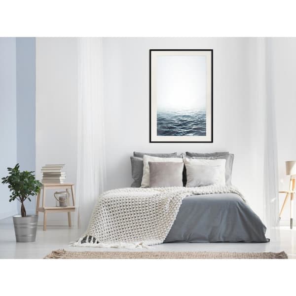 Inramad Poster / Tavla - Endless Sea