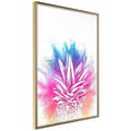Miniatyrbild 1 av 11: Inramad Poster / Tavla - Rainbow Pineapple Crown