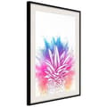 Miniatyrbild 1 av 11: Inramad Poster / Tavla - Rainbow Pineapple Crown