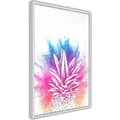 Miniatyrbild 8 av 11: Inramad Poster / Tavla - Rainbow Pineapple Crown