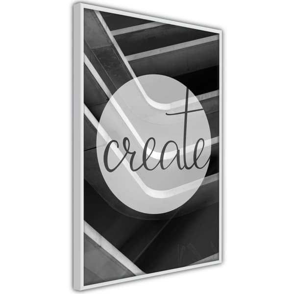 Inramad Poster / Tavla - Create