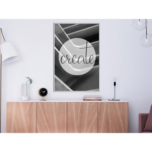 Inramad Poster / Tavla - Create