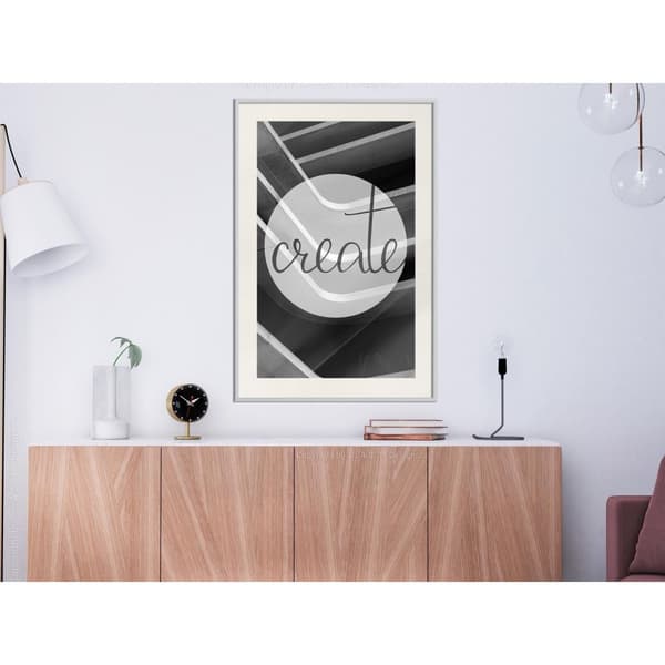 Inramad Poster / Tavla - Create