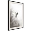 Miniatyrbild 4 av 11: Inramad Poster / Tavla - Hummingbird in Shades of Grey
