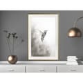Miniatyrbild 6 av 11: Inramad Poster / Tavla - Hummingbird in Shades of Grey