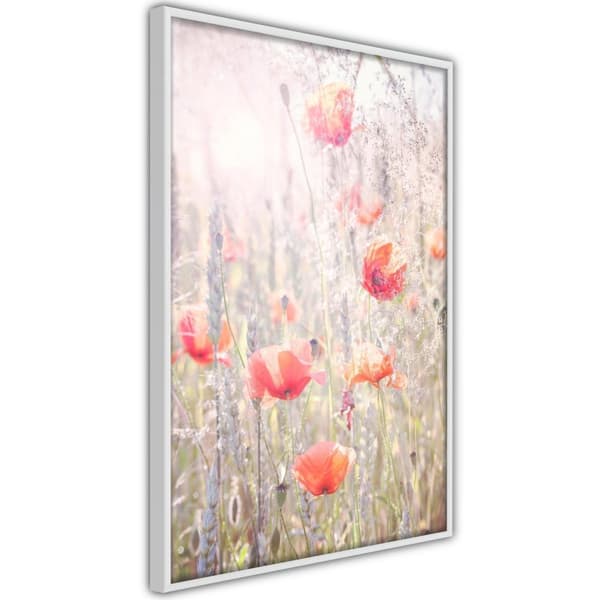 Inramad Poster / Tavla - Poppies