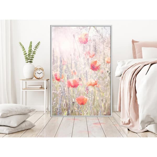 Inramad Poster / Tavla - Poppies