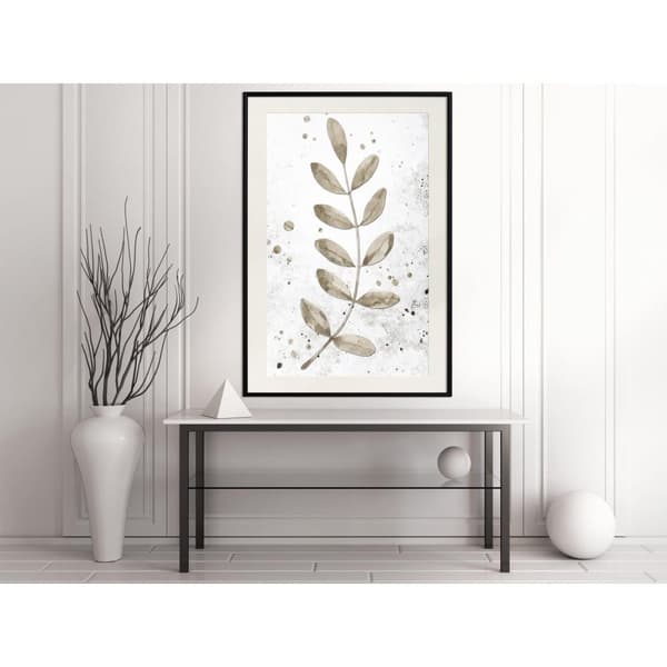 Inramad Poster / Tavla - Dried Twig