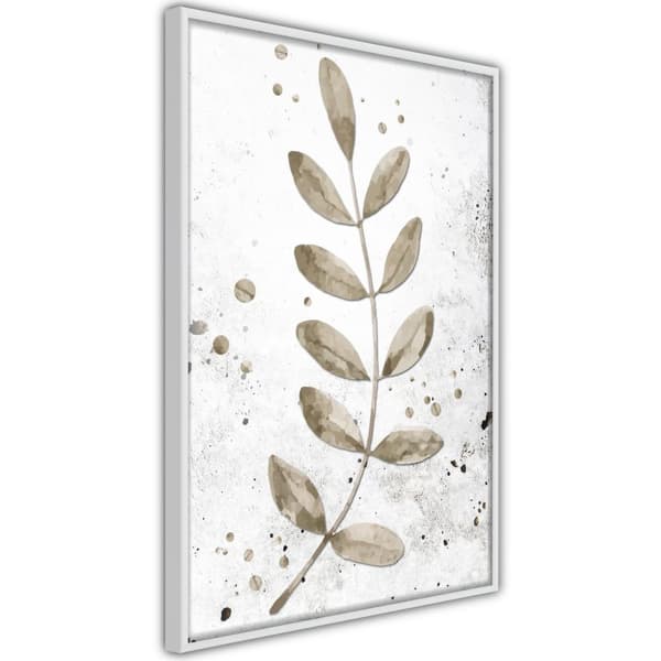 Inramad Poster / Tavla - Dried Twig