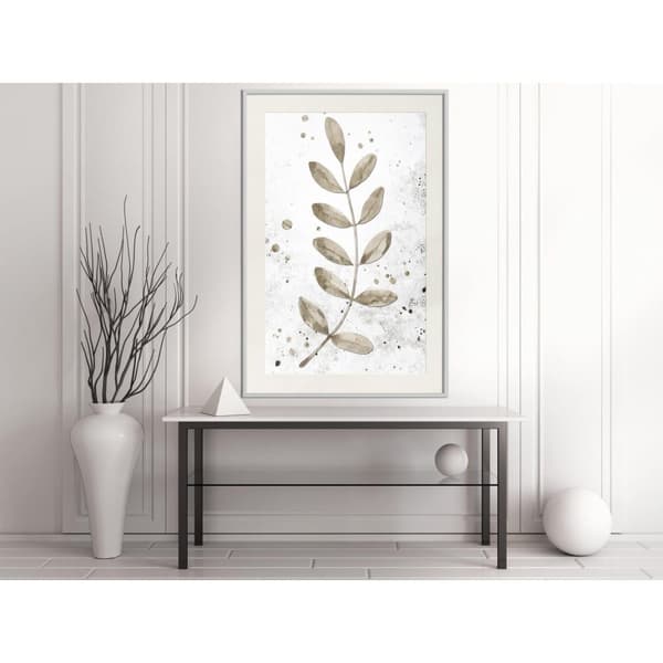 Inramad Poster / Tavla - Dried Twig