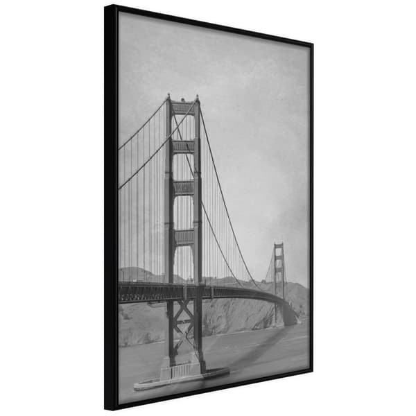 Inramad Poster / Tavla - Bridge in San Francisco II