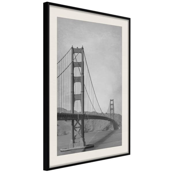 Inramad Poster / Tavla - Bridge in San Francisco II