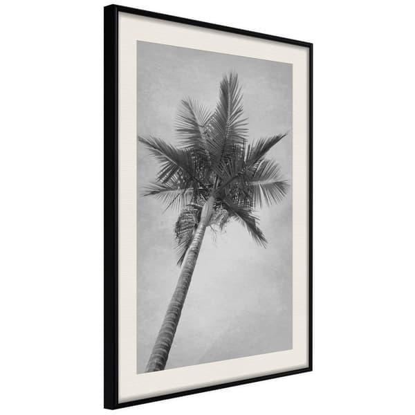 Inramad Poster / Tavla - Memories from the Paradise Svart ram med passepartout 20x30