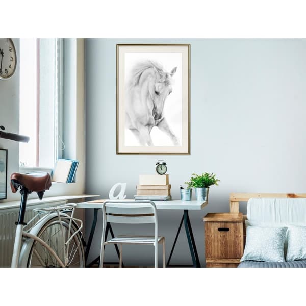 Inramad Poster / Tavla - Beauty in Motion