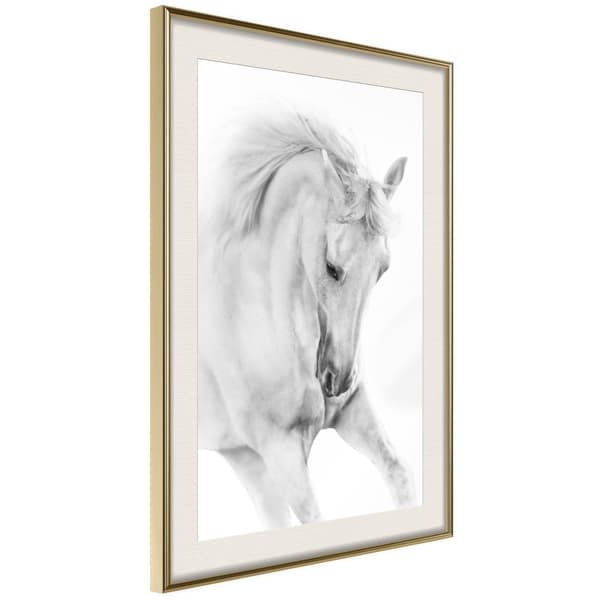 Inramad Poster / Tavla - Beauty in Motion
