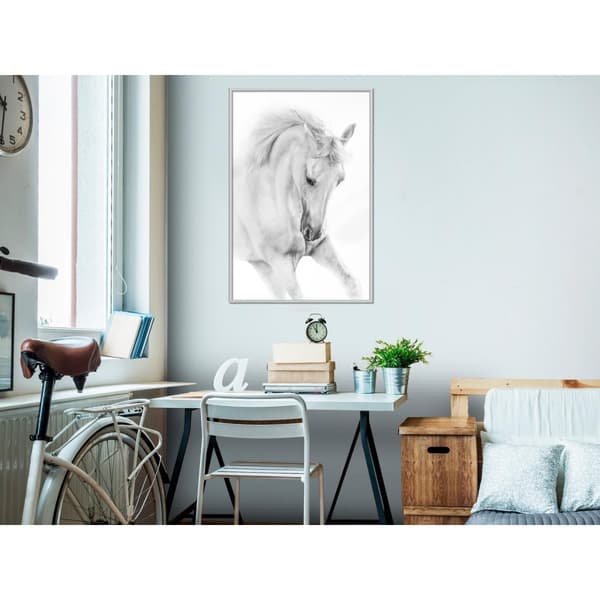 Inramad Poster / Tavla - Beauty in Motion