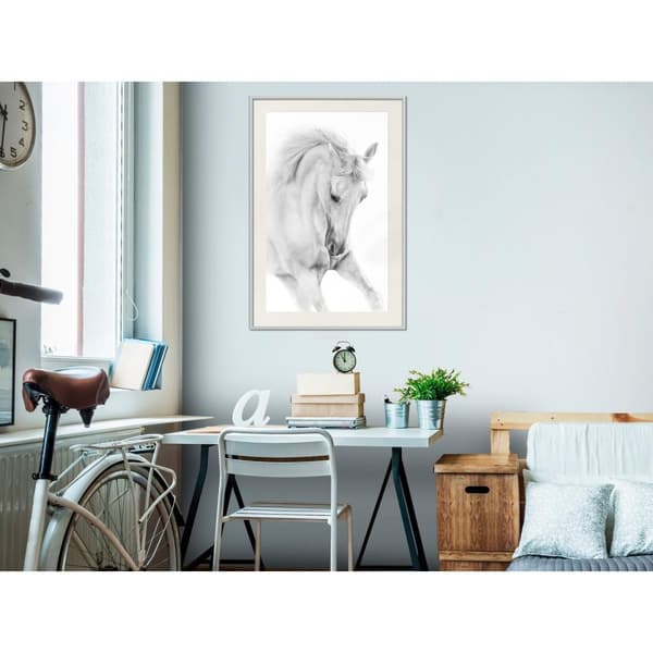 Inramad Poster / Tavla - Beauty in Motion
