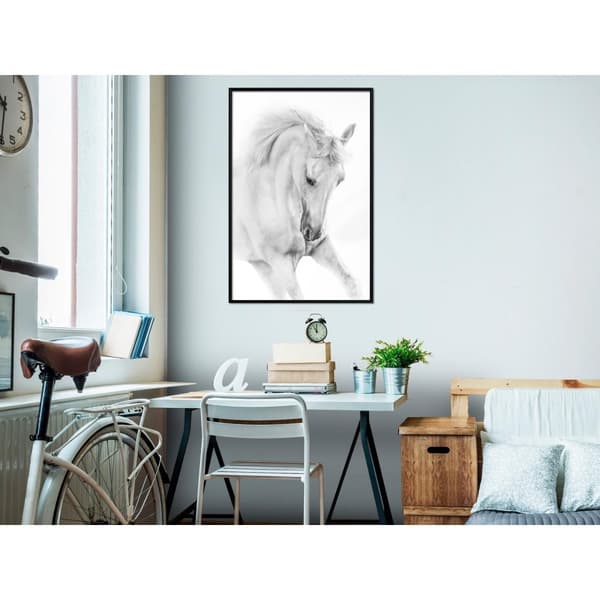 Inramad Poster / Tavla - Beauty in Motion
