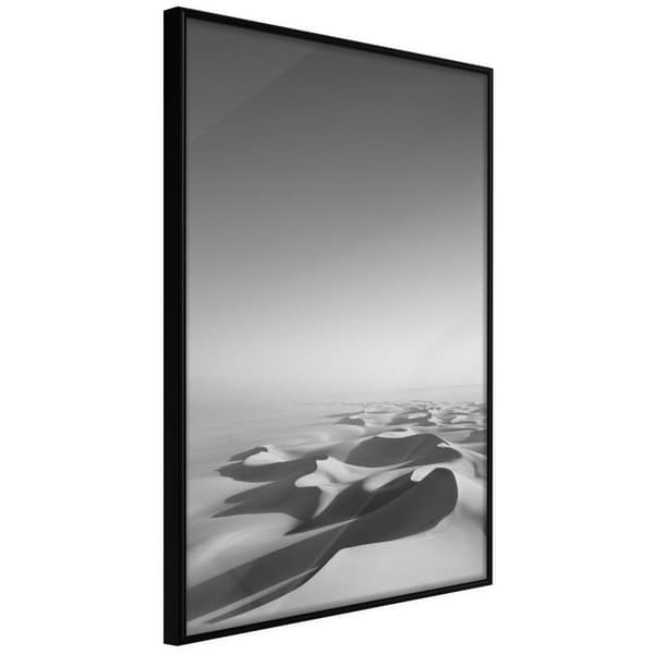 Inramad Poster / Tavla - Ocean of Sand I