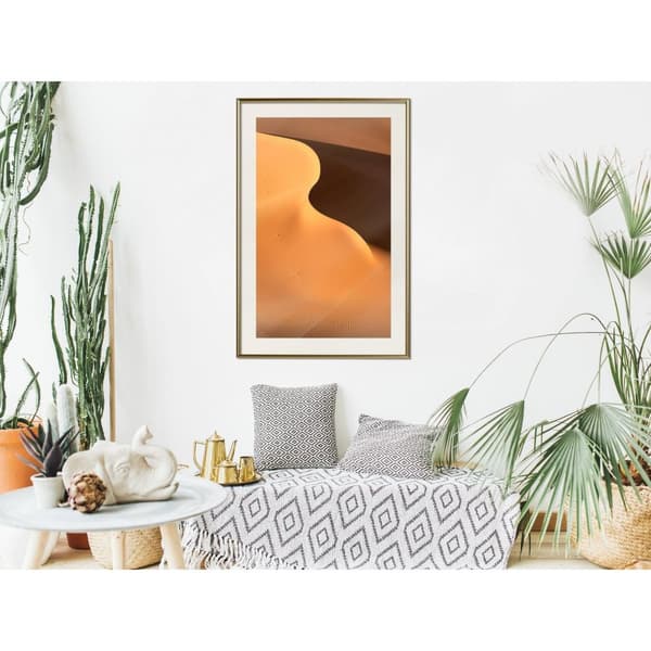 Inramad Poster / Tavla - Ridge of Dune