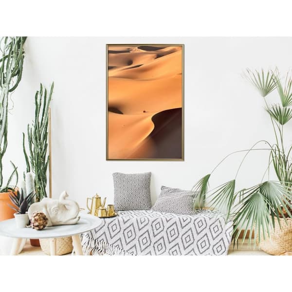 Inramad Poster / Tavla - Desert Landscape