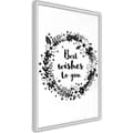 Miniatyrbild 8 av 11: Inramad Poster / Tavla - Best Wishes