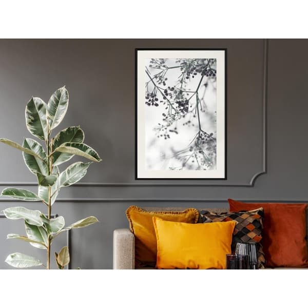 Inramad Poster / Tavla - Sprinkled with Flowers