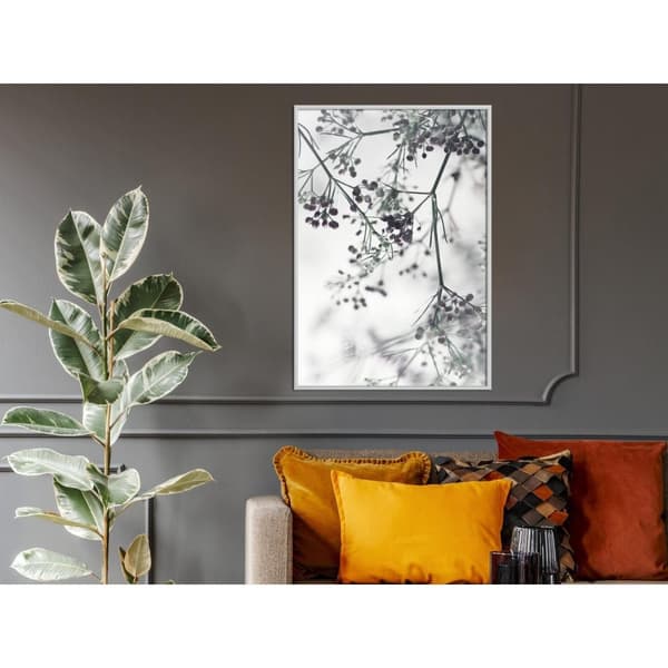 Inramad Poster / Tavla - Sprinkled with Flowers