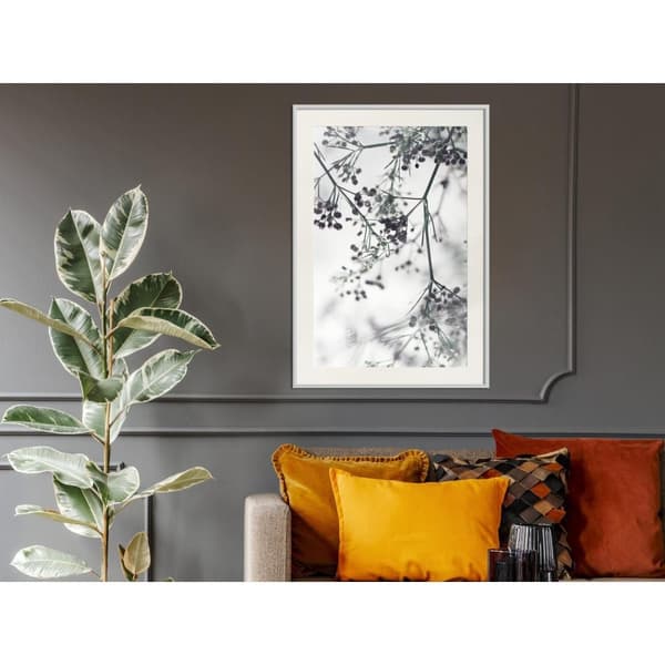 Inramad Poster / Tavla - Sprinkled with Flowers