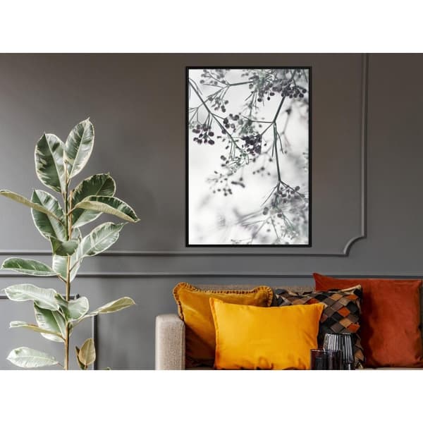 Inramad Poster / Tavla - Sprinkled with Flowers
