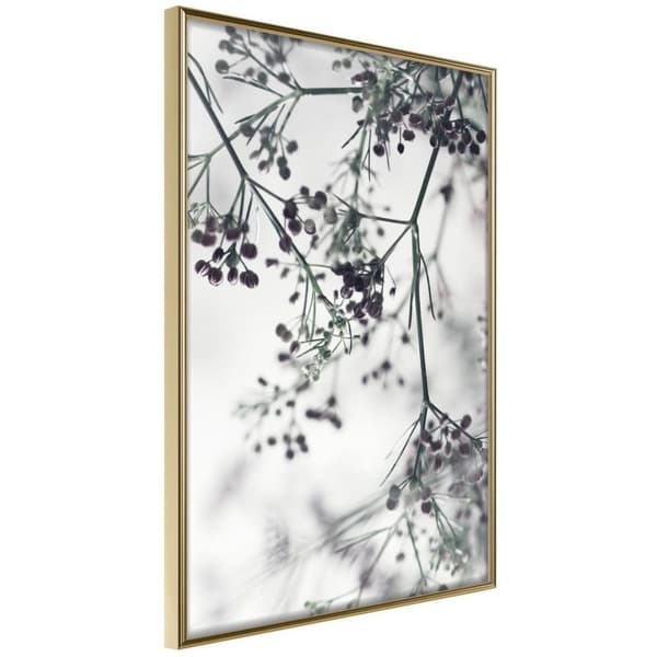Inramad Poster / Tavla - Sprinkled with Flowers