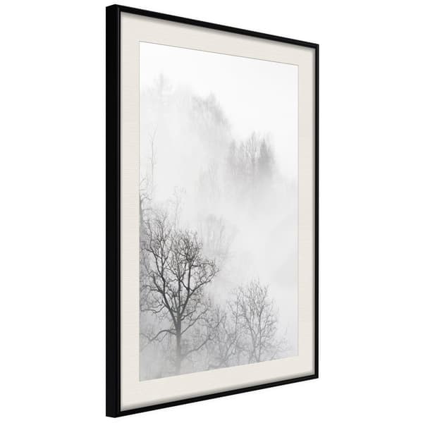 Inramad Poster / Tavla - Zero Visibility