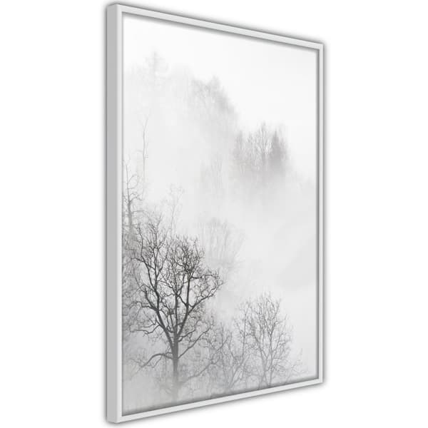Inramad Poster / Tavla - Zero Visibility
