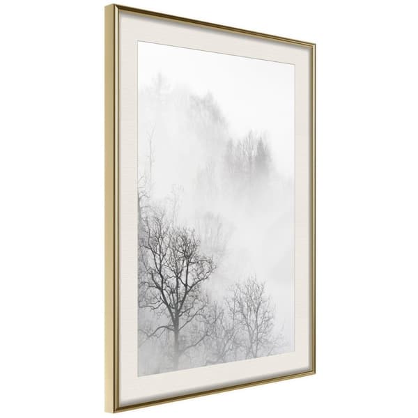 Inramad Poster / Tavla - Zero Visibility
