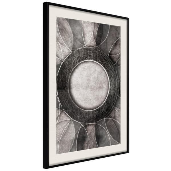 Inramad Poster / Tavla - Circles