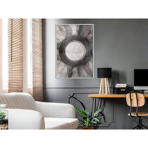 Inramad Poster / Tavla - Circles