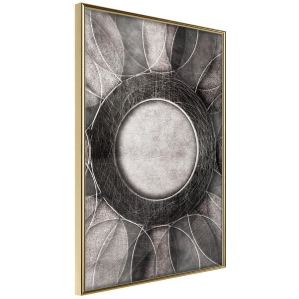 Inramad Poster / Tavla - Circles