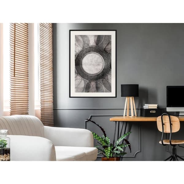 Inramad Poster / Tavla - Circles