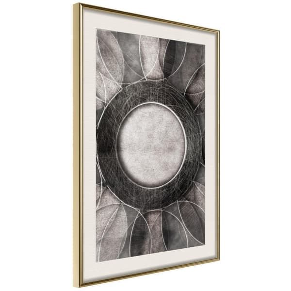 Inramad Poster / Tavla - Circles