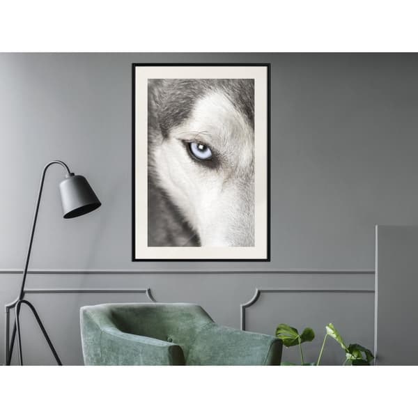Inramad Poster / Tavla - Azure Eye