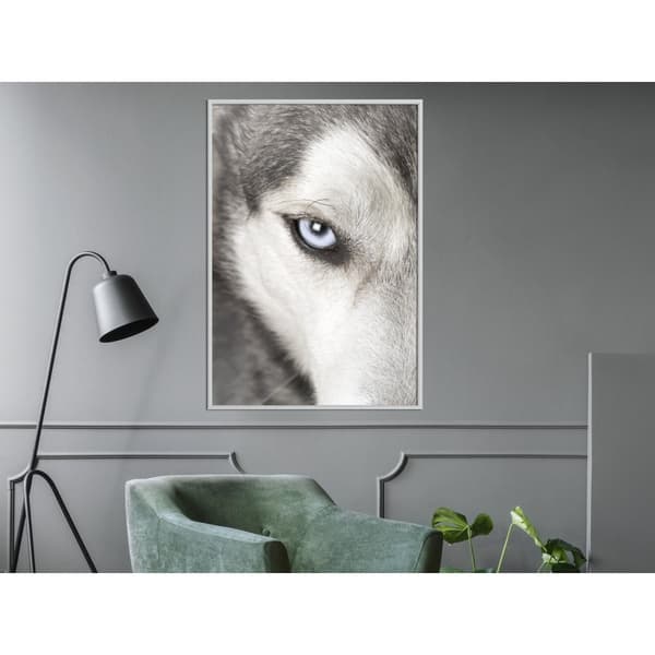 Inramad Poster / Tavla - Azure Eye