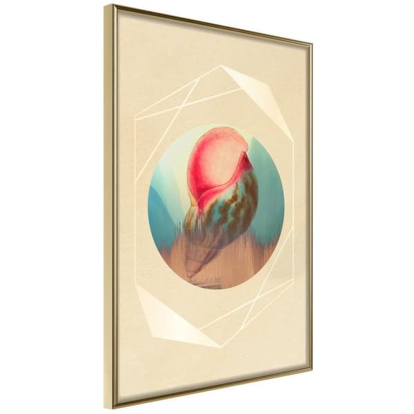 Inramad Poster / Tavla - Sound of the Sea