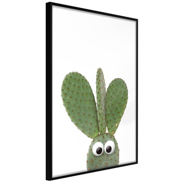 Inramad Poster / Tavla - Funny Cactus III