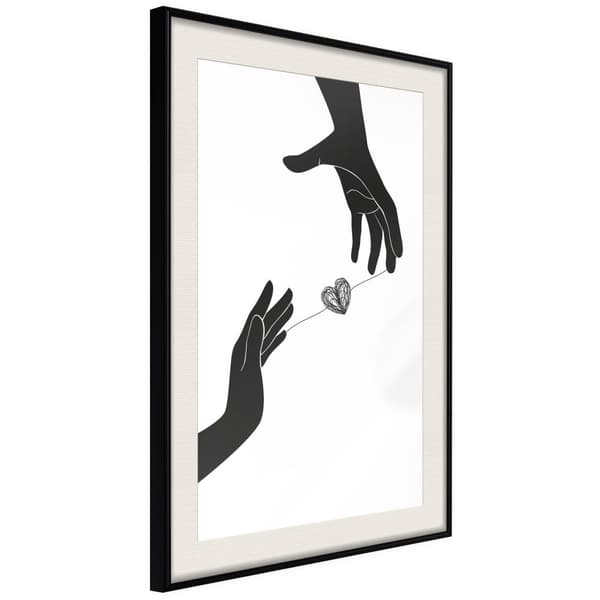 Inramad Poster / Tavla - Instant Connection