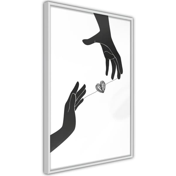 Inramad Poster / Tavla - Instant Connection