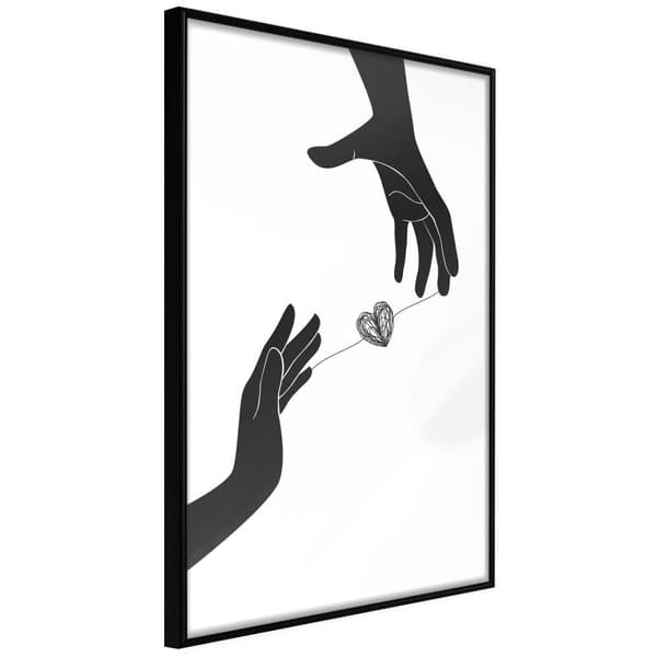 Inramad Poster / Tavla - Instant Connection