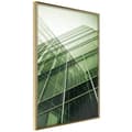 Miniatyrbild 1 av 11: Inramad Poster / Tavla - Steel and Glass (Green)